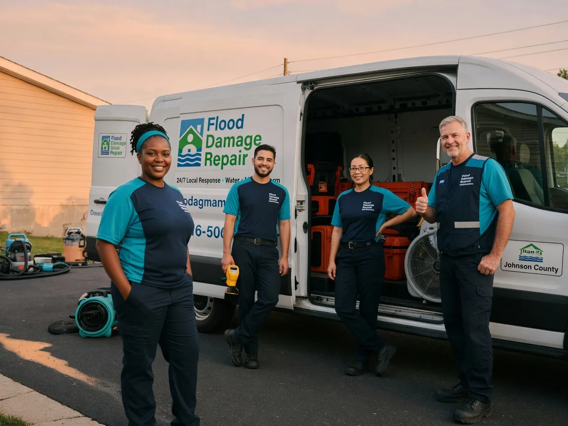 Water Damage Restoration company in South English, IA